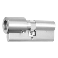 Banham S464 Euro Double Cylinder 72mm 36/36 31/10/31 Keyed To Differ  - Satin Chrome