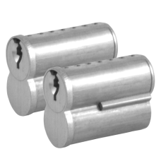 ARROW Rainer 201484 Cylinder To Suit Kaba 1000 & L1000 Series  Keyed Alike Pair - Satin Chrome