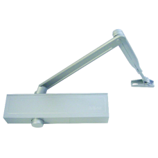 BRITON 1120B Size 2-4 Overhead Door Closer Silver  - Silver Enamelled