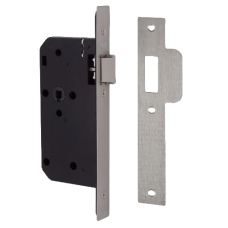 UNION J2C23 DIN Mortice Latch 83mm KD Square  - Stainless Steel