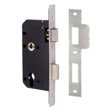 UNION JL2C26 DIN Euro Escape Sashlock 83mm Square  - Stainless Steel