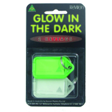 KEVRON ID43PP2 Glow In The Dark Click Tag  - Assorted Glow In The Dark Colours