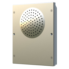 VIDEX 837M Series Speaker Panel 0 Button - Stainless Steel
