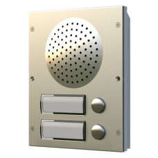 VIDEX 836M Series Speaker Panel 2 Button - Stainless Steel