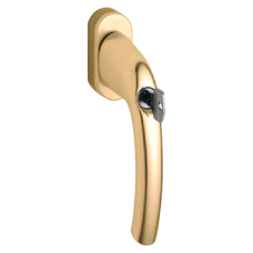 HOPPE UPVC Espag Handle Inline - Tilt & Turn  - Gold