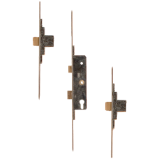 FULLEX SL16 Lever Operated Latch & Deadbolt Split Spindle - 2 Dead Bolt 35/68 16mm Faceplate