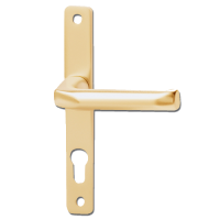 HOPPE UPVC Lever Door Furniture To Suit Ferco 70mm Centres  - Gold