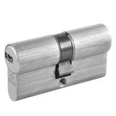 CISA Astral Euro Double Cylinder 60mm 30/30 25/10/25 Keyed To Differ  - Nickel Plated