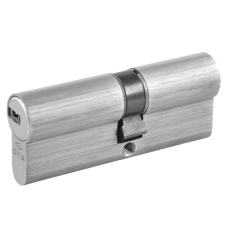 CISA Astral Euro Double Cylinder 80mm 40/40 35/10/35 Keyed To Differ  - Nickel Plated