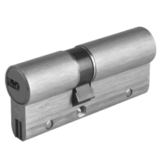 CISA Astral S Euro Double Cylinder 80mm 30/50 25/10/45 Keyed To Differ  - Nickel Plated