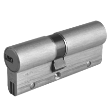 CISA Astral S Euro Double Cylinder 85mm 35/50 30/10/45 Keyed To Differ  - Nickel Plated