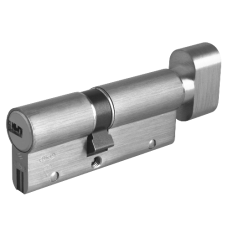 CISA Astral S Euro Key & Turn Cylinder 80mm 35/T45 30/10/T40 Keyed To Differ  - Nickel Plated