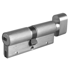 CISA Astral S Euro Key & Turn Cylinder 85mm 45/T40 40/10/T35 Keyed To Differ  - Nickel Plated