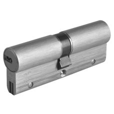 CISA Astral S Euro Double Cylinder 95mm 45/50 40/10/45 Keyed To Differ  - Nickel Plated