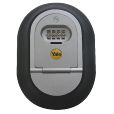 YALE Y500 Key Safe BLK & GRY  - Silver