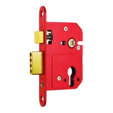 ERA 234 Fortress BS Euro Keyless Egress Key & Turn Sashlock With Cylinder 64mm KD  - Polished Brass