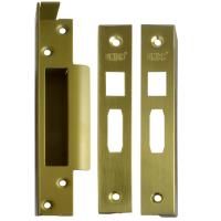 Union J2200REB Rebate To Suit StrongBOLT Sashlocks 25mm PL - Polished Lacquered Brass