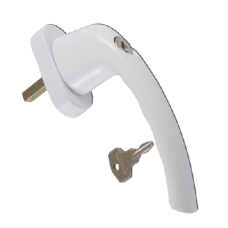 HOPPE UPVC Espag Handle Inline 0710S/U26  - White