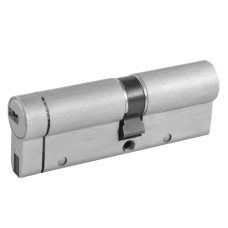CISA Astral S24 QD Euro Double Cylinder 90mm 40/50 35/10/45 Keyed To Differ  - Nickel Plated