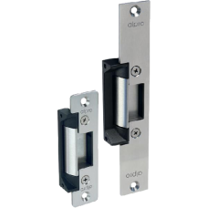 ALPRO AL110 Series 12V/24V DC Mortice Release F/U Long Faceplate Timber - Stainless Steel