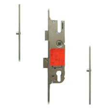 GU Secury Lever Operated Latch & Deadbolt Attachment For Shootbolts - 2 Roller 35/92