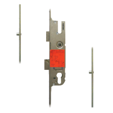 GU Secury Lever Operated Latch & Deadbolt Attachment For Shootbolts - 2 Roller 28/92