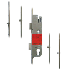 GU Secury Europa Lever Operated Latch & Deadbolt - 2 Roller & 2 Mushrooms 35/92