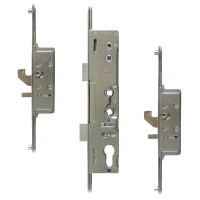 MILA Master Lever Operated Latch & Deadbolt Twin Spindle - 2 Hook & 4 Roller 35/92-62