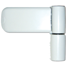 ASEC Adjustable Flag Hinge For UPVC Doors  - White