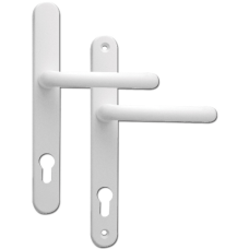 FAB & FIX Ashford 92/62PZ Offset Lever/Lever UPVC Furniture  - White