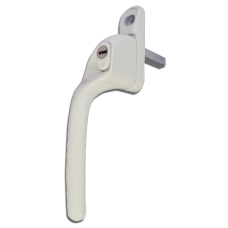 FAB & FIX Aficionado Offset Espag Handle Left Handed  - White