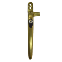SECURISTYLE Virage Offset Cockspur Espag Handle 21mm Left Handed Locking  - Gold
