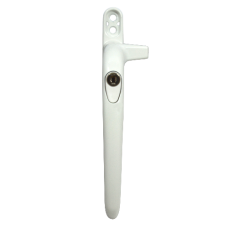 SECURISTYLE Virage Offset Cockspur Espag Handle 21mm Left Handed Locking  - White