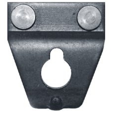 SMITH WALLIS 990 Backplate To Suit Metal Window Casement Handle  - Steel