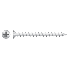 RAPIERSTAR Sharp Point Screws For Non-Reinforced UPVC - Countersunk 4.3mm x 32mm Qty 1000 - Zinc Plated