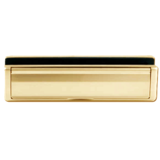 AVOCET Affinity UPVC Letter Box - 304mm Wide  - Gold