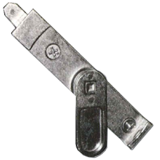 MILA French Door & Window Shootbolt - Small Finger Operated Small Finger 85mm - Silver