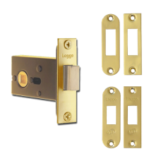 LEGGE B2512 Bathlock Deadlatch With 8mm Follower  - Polished Brass