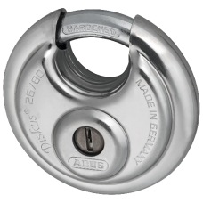 ABUS 26 Series Solid Lock Body Diskus Discus Padlock 81mm Keyed To Differ 26/80  - Hardened Steel