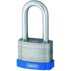 ABUS 41 Series Eterna Laminated Steel Long Shackle Padlock 44mm 41/40HB50  - Hardened Steel