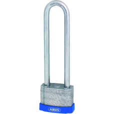 ABUS 41 Series Eterna Laminated Steel Long Shackle Padlock 53mm & 125.5mm Shackle 41/50HB125  - Hardened Steel