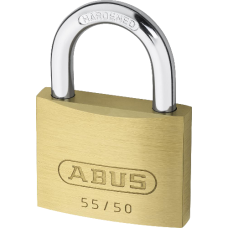 ABUS 55 Series  Open Shackle Padlock 48mm Keyed Alike 5501 55/50  - Brass