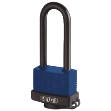 ABUS 70IB Series Aqua Safe Marine  Long  Shackle Padlock 45mm Keyed To Differ 70IB/45HB63  - Brass