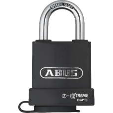 ABUS 83WP Series Weatherproof Steel Open Shackle Padlock 56.5mm Keyed To Differ 83WP/53  - Hardened Steel