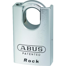 ABUS 83 Series Steel Closed Shackle Padlock Without Cylinder 55mm KD 83CS/55  - Nano Plated Steel