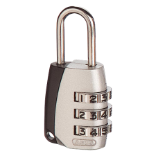 ABUS 155 Series Combination Open Shackle Padlock 26mm 155/20  - Silver