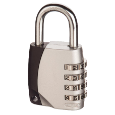 ABUS 155 Series Combination Open Shackle Padlock 44.5mm 155/40  - Silver