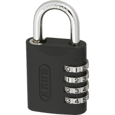 ABUS 158KC Series Combination Open Shackle Padlock With Key Over-Ride 45mm MK AP050 158KC/45 - Hardened Steel