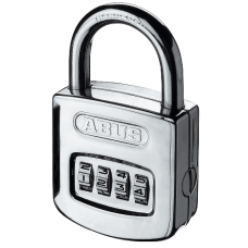 ABUS 160 Series Combination Open Shackle Padlock 50mm 160/50  - Hardened Steel