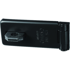 ABUS 125 Series High Security Hasp & Staple 60mm x 150mm 125/150  - Black